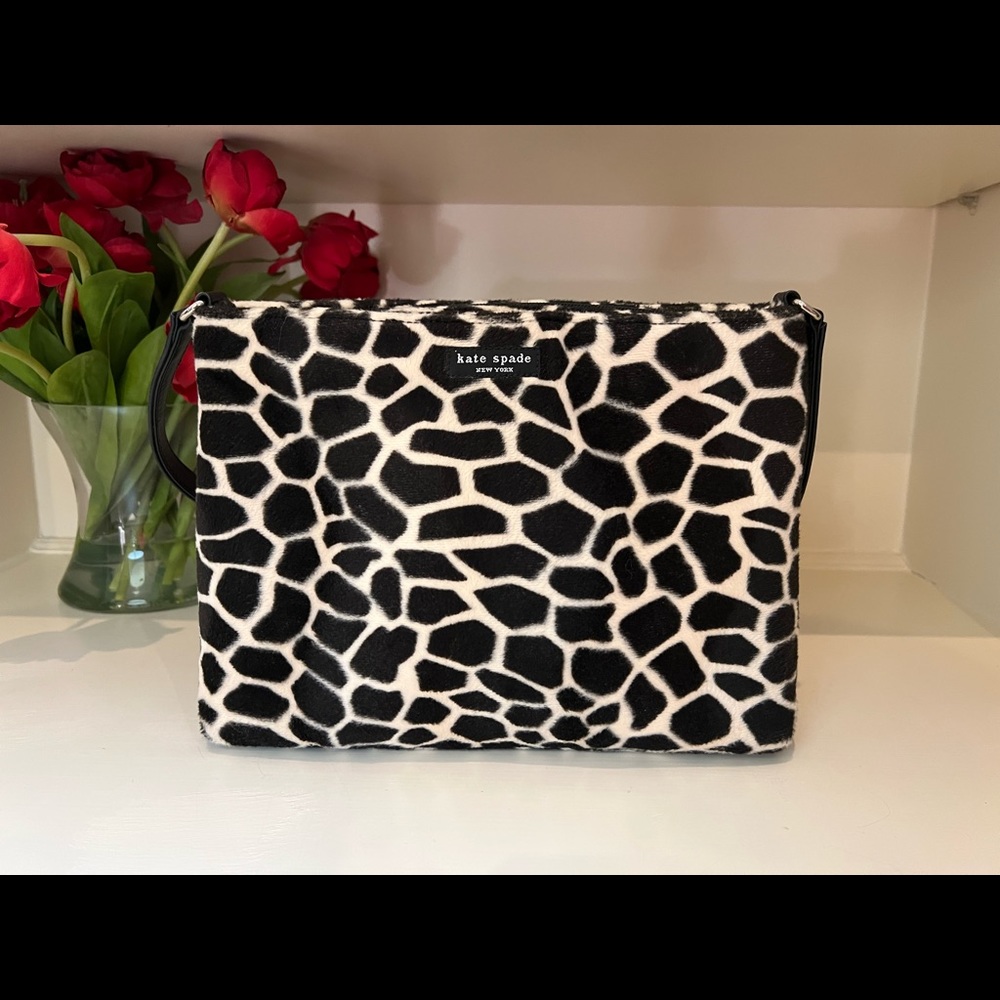Kate Spade Faux Fur Giraffe Bag